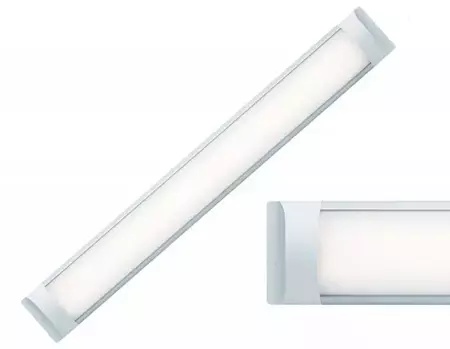 Lampa LED 18W 60cm 230V AC liniowa, natynkowa - biała neutralna