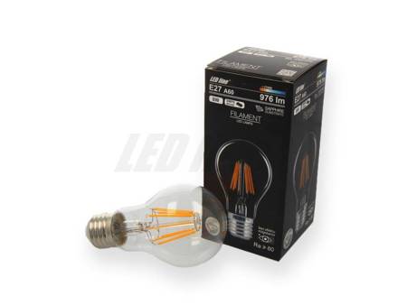 Żarówka LED line FILAMENT E27 180-260V 8W 976lm biała ciepła 2700K A60 
